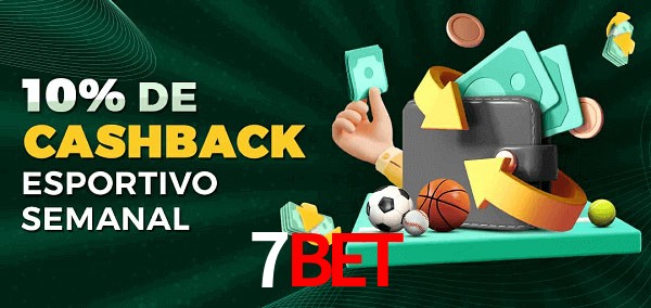 10% de bônus de cashback na 7bet